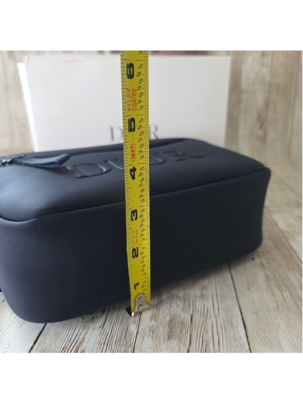 Unisex Dior Toiletry Bag Medium Blue - Picture 4 of 8